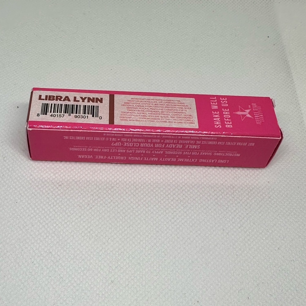 ONE IN STOCK‼️ NIB💄 JEFFREE STAR VELOUR LIQUID LIPSTICK (LIBRA LYNN) - Picture 3 of 4